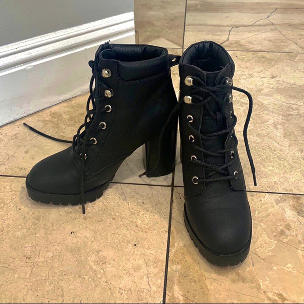 Cute Combat Style Boots